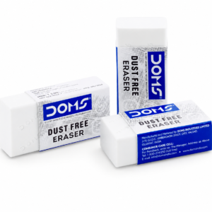 doms dust free eraser | smooth & clean erasing