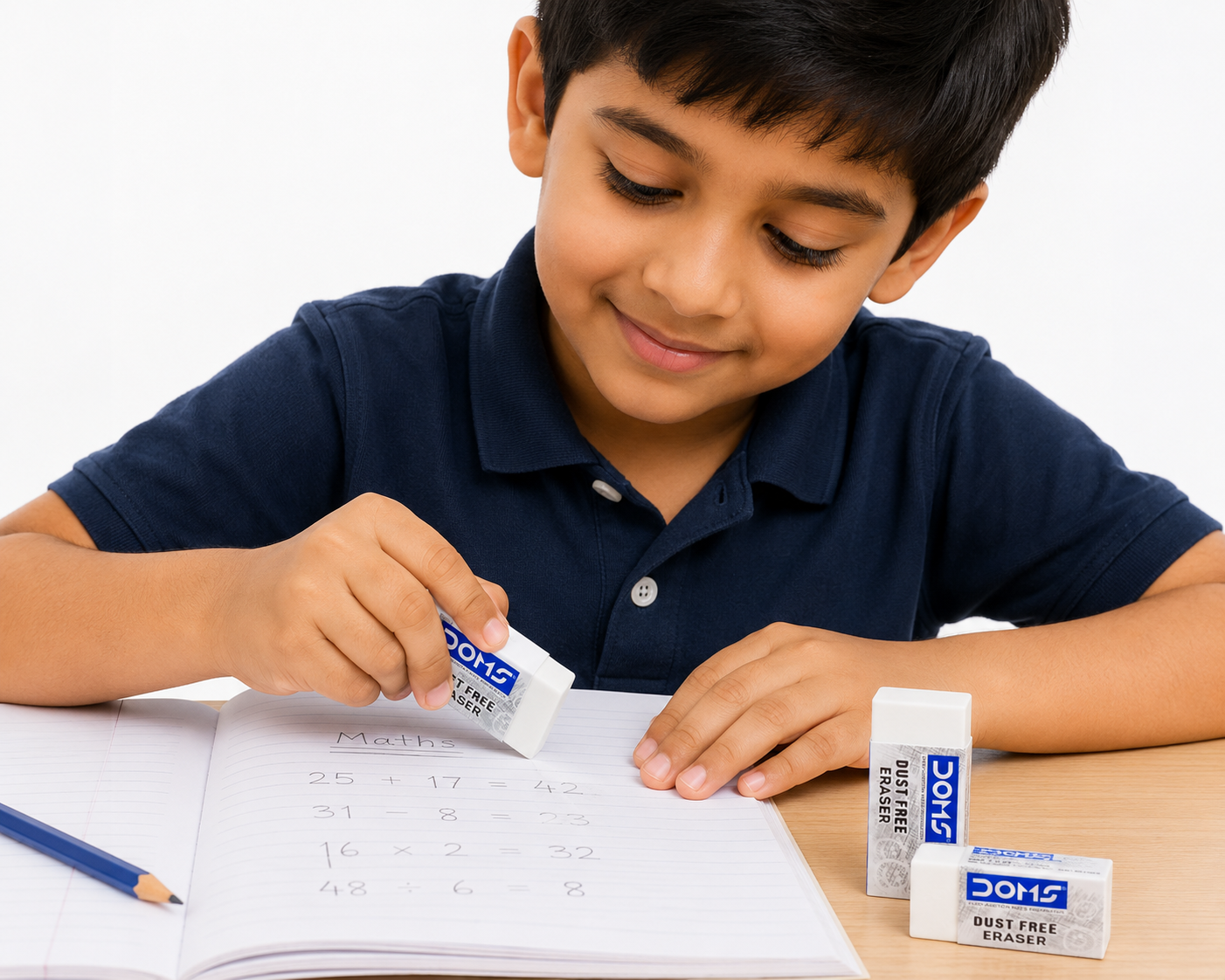 doms dust free eraser | smooth & clean erasing doms dust free eraser | smooth & clean erasing