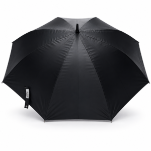 bb long black border umbrella | premium rain & sun protection