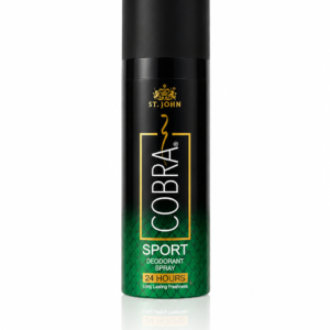 vi john cobra sport deodorant spray for men | long lasting freshness