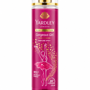 yardley gorgeous girl body spray for women | long lasting fresh fragrance