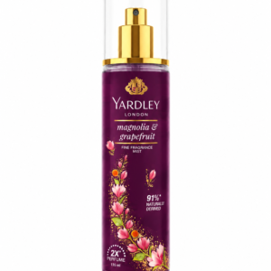 yardley magnolia & grapefruit body spray for women | long lasting floral citrus fragrance
