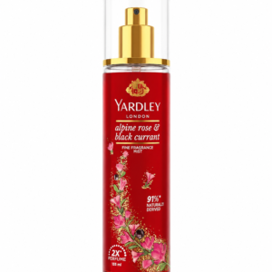 yardley alpine rose body spray for women | long lasting floral fragrance