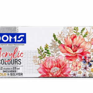 doms acrylic colours 12 shade
