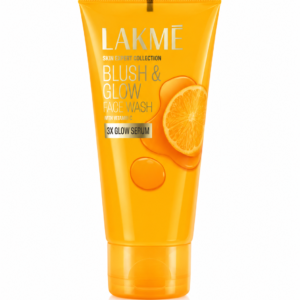 lakmÉ blush & glow lemon face wash | refreshing face cleanser with lemon extracts