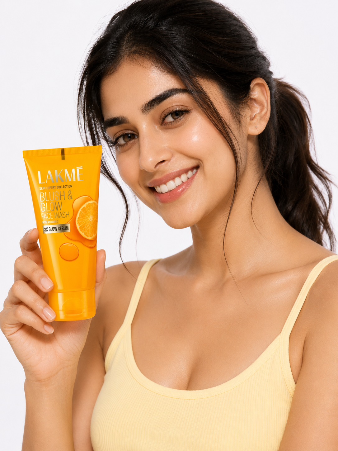 lakmÉ blush & glow lemon face wash | refreshing face cleanser with lemon extracts lakmÉ blush & glow lemon face wash | refreshing face cleanser with lemon extracts