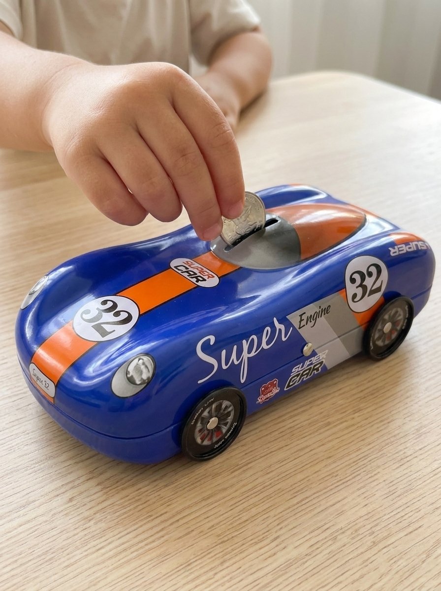 child taking coin piggy bank 202607181232 child taking coin piggy bank 202607181232
