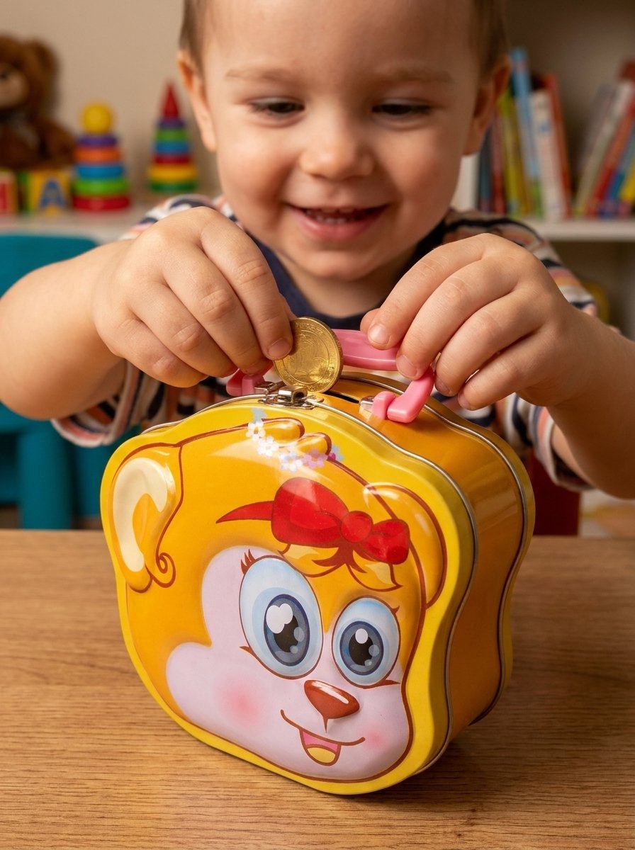 child taking coin piggy bank 202607181340 child taking coin piggy bank 202607181340
