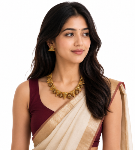 About elegant necklace set for women | traditional jewelry set
